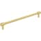 Jeffrey Alexander 224 mm Center-to-Center Brushed Gold Hayworth Cabinet Bar Pull 885-224BG - alternate 1